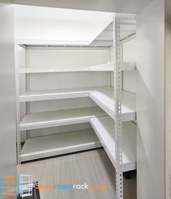 L Shaped Adjustable Rack — Installation At East Coast