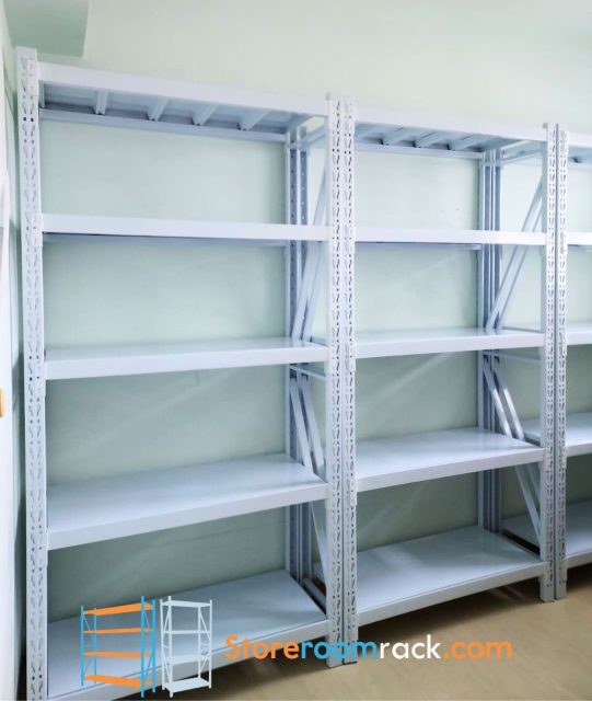 Boltless Metal Shelves — Installation At Ang Mo Kio