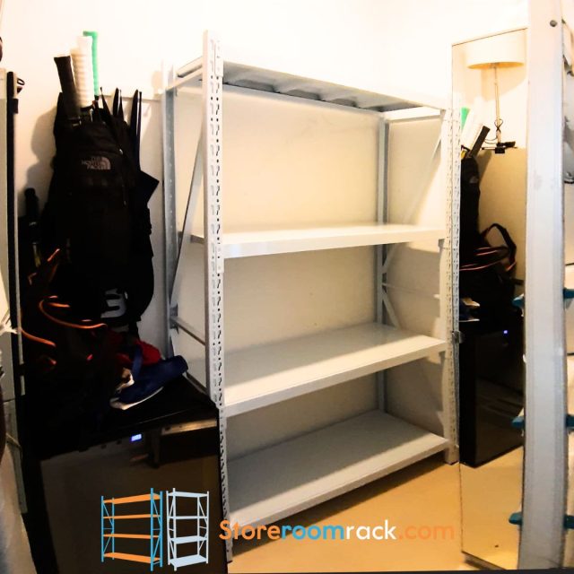 Storeroom Metal Rack — Installation At Tengah