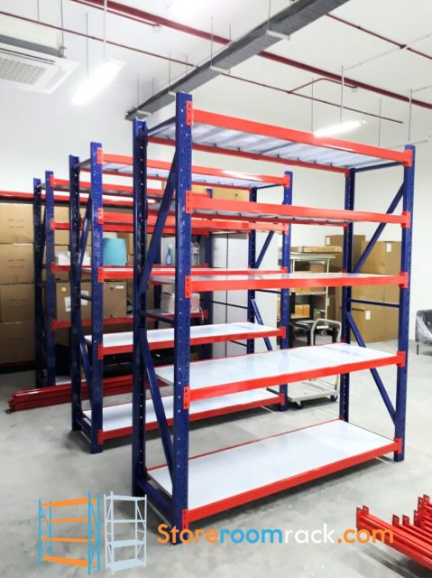Heavy Duty Metal Rack Shelf — Installation For Tech Environment