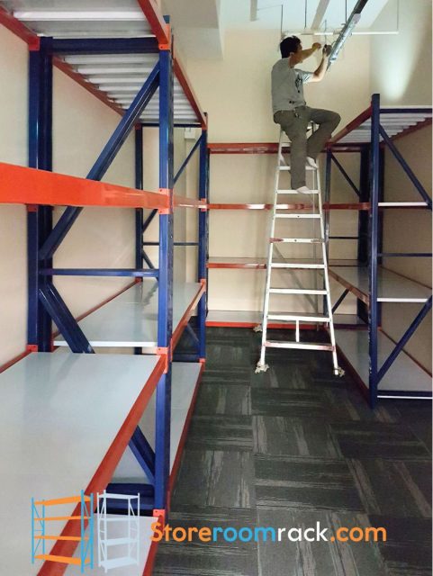 Heavy Duty Shelving — Installation For Equipment Storage Premises