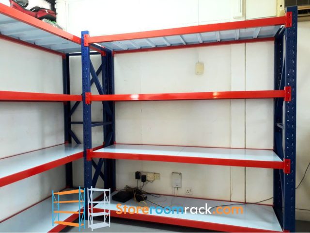 Warehouse Shelves — Installation For Equipment Storage Purposes