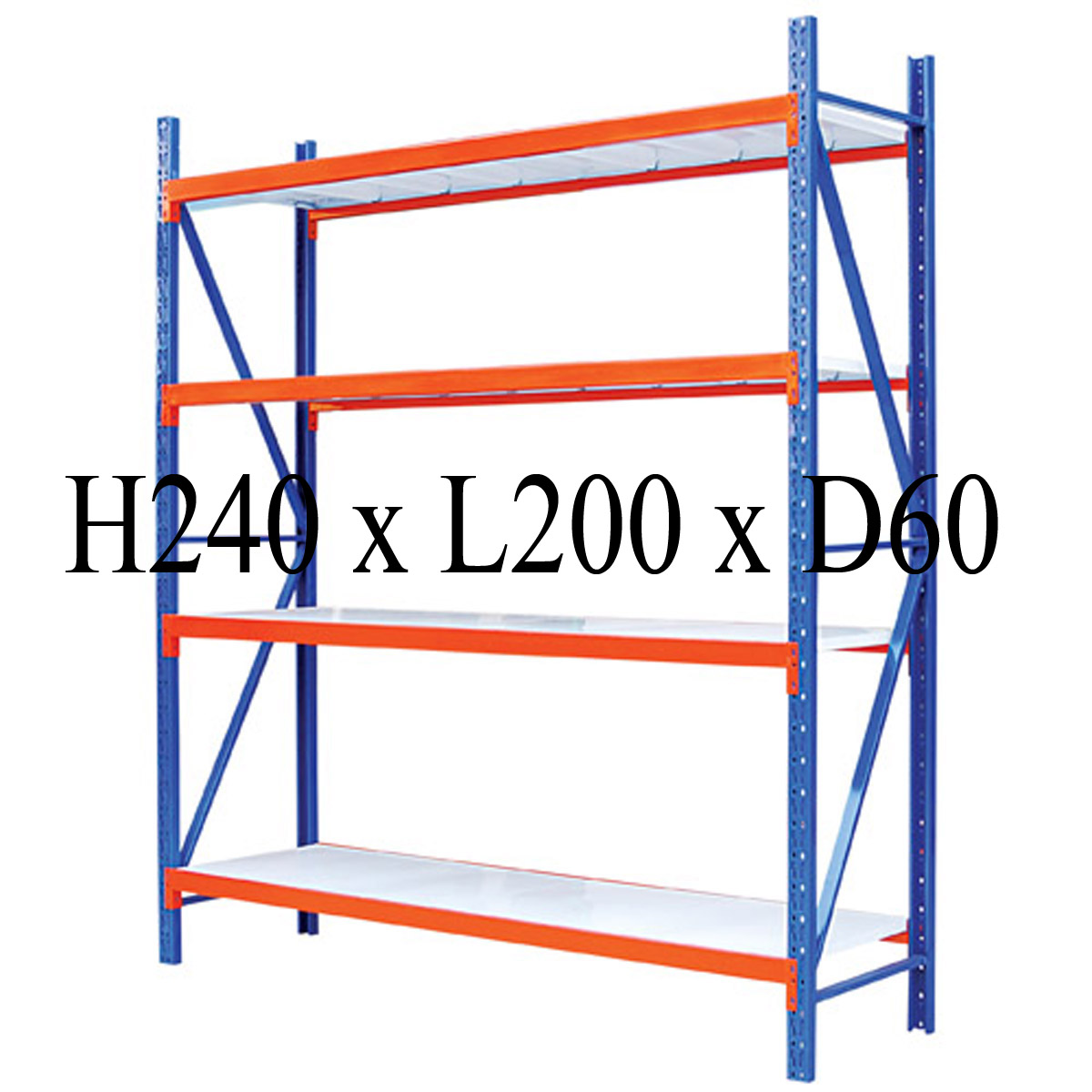 Warehouse-Rack-H240xL200xD60